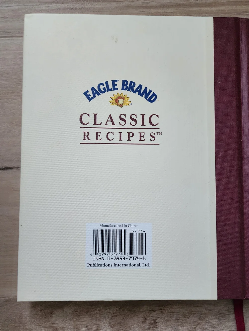 Eagle Brand Classic Recipes Illustrated Hardcover Cookbook English Pub Intl Ltd